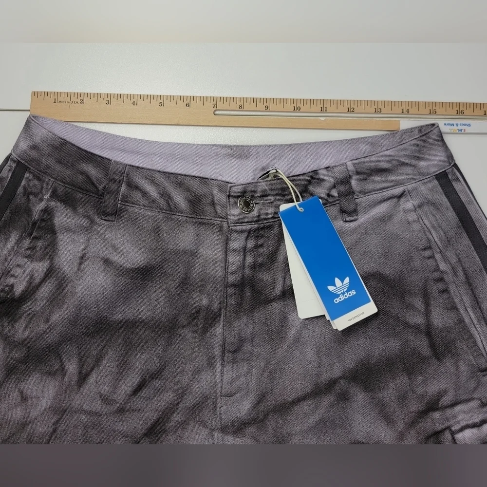 Adidas Originals Women's XXL Print Cargo Pants Grey Size 10 IW5532 NWT $190